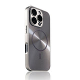 Simple Glare Magnetic Phone Case For iPhone
