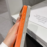 Flannel Magnetic Phone Case For iPhone