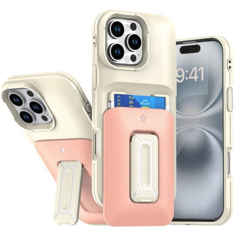 Card Slot I Phone Case with Holder For iPhone