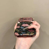 Flower-shaped Large Window Phone Case For iPhone