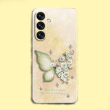 New Butterfly Silicone Phone Case For Samsung