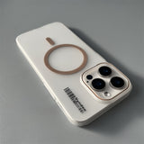 Transparent Hard Magnetic Phone Case For iPhone