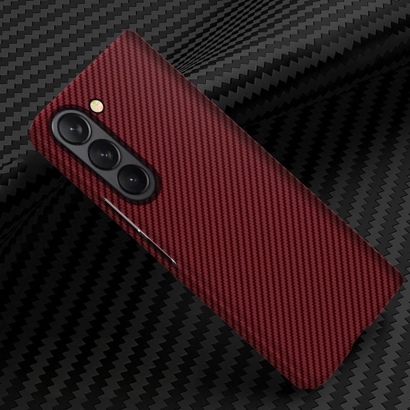 Luxury Carbon Fiber Case For Samsung Z Fold 3/4/5/6