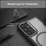 Carbon Fiber Texture Shockproof Phone Case For Samsung