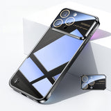 Ultra-thin Frameless Transparent Phone Case For iPhone