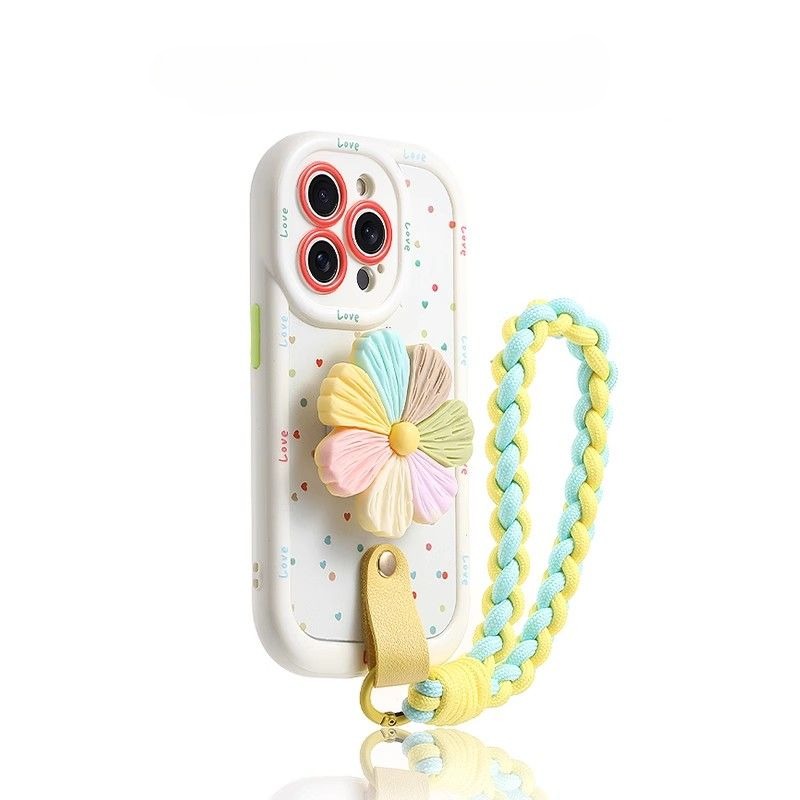 Colorful Dot Anti-fall Phone Case For iPhone