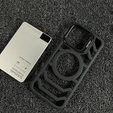 Ultra-thin Heat Dissipation Hidden Bracket Phone Case For iPhone