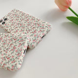 Cute Rose Floral Phone Case For iphone