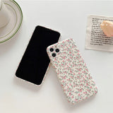 Cute Rose Floral Phone Case For iphone