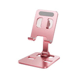 Universal All Aluminum Alloy Metal  Foldable Desk Mount Stand For Mobile Phone Tablet