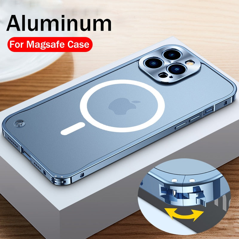 iPhone용 금속 자석 알루미늄 합금 케이스 