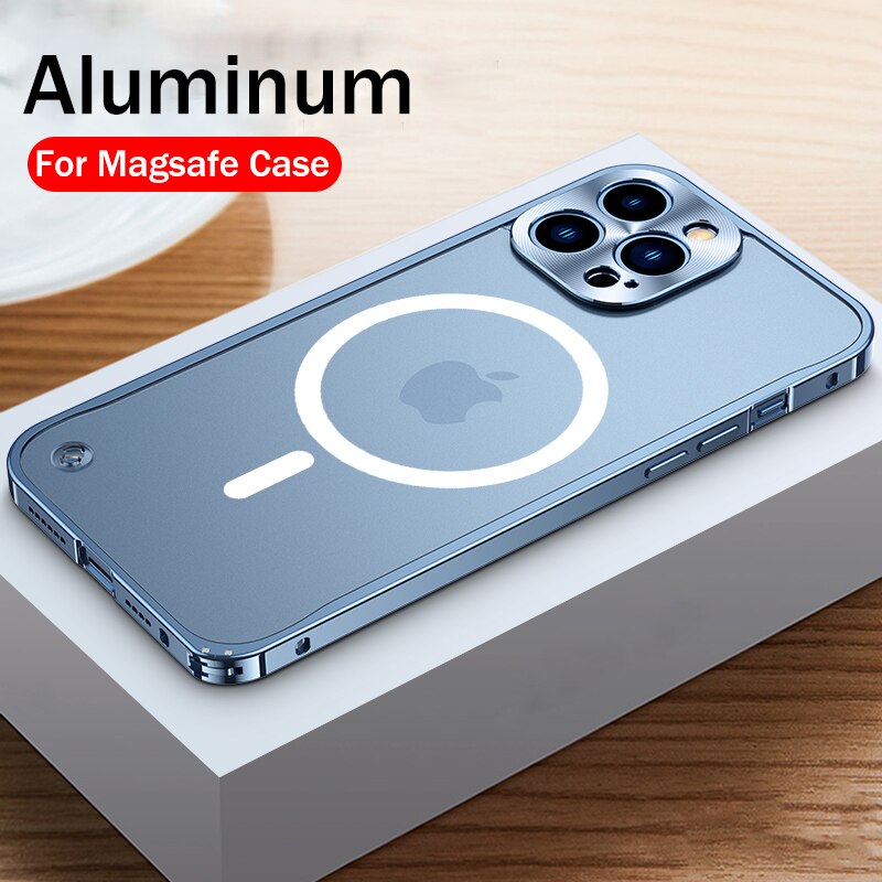 iPhone용 금속 자석 알루미늄 합금 케이스 